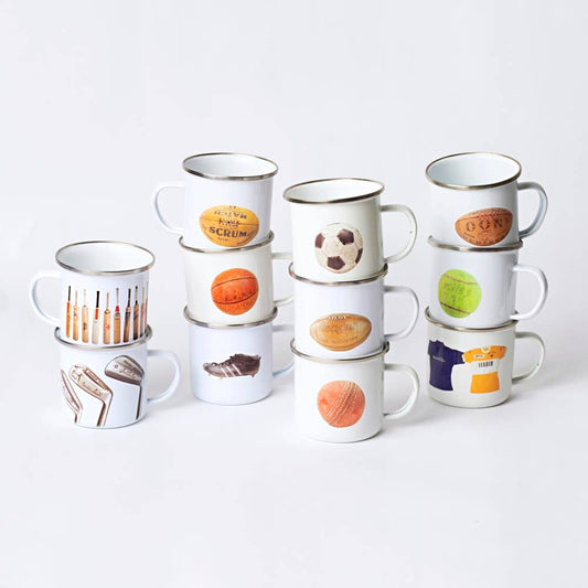 Sporting Nation | Vintage Signature Golf Clubs Enamel Mug