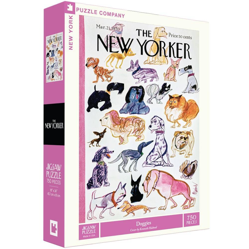 NYPC | 750 Pc Puzzle - Doggies