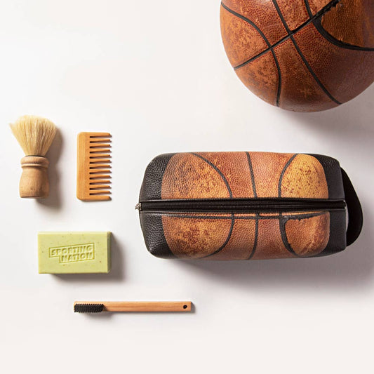 Sporting Nation | Vintage Basketball Toiletries Bag