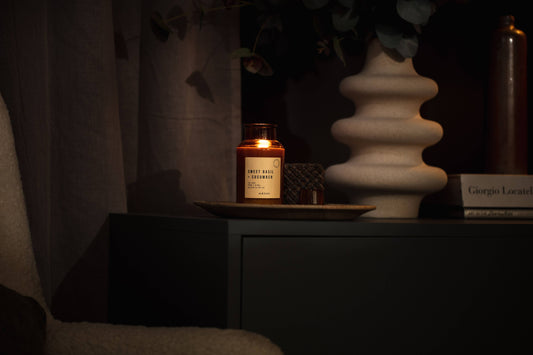 MÆGEN | Sweet Basil & Cucumber Candle : 250g