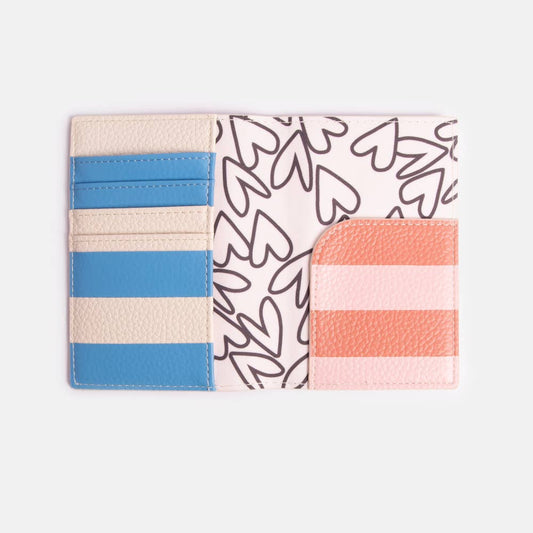 Caroline Gardner - Multi Stripe Passport Holder