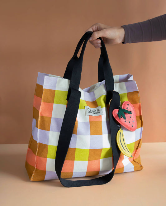 Caroline Gardner - STRAWBERRY BAG CHARM