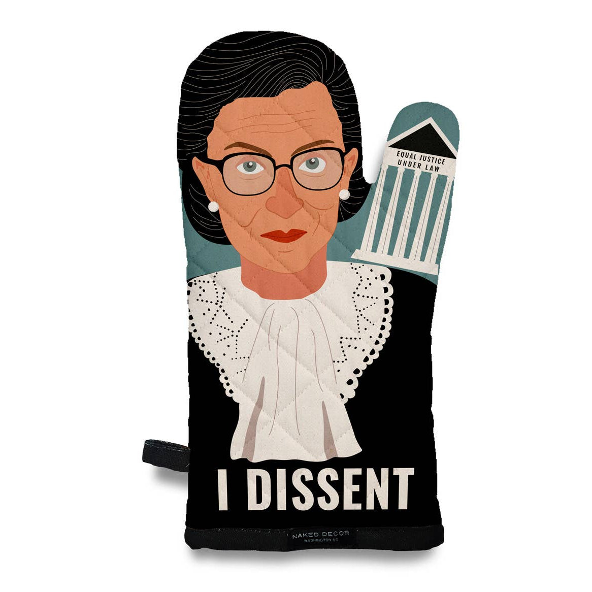 Naked Decor | RBG Ruth Bader Ginsburg Oven Mitt