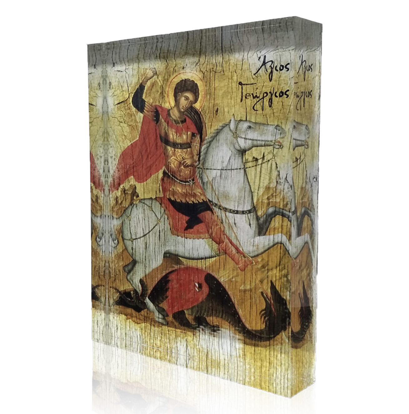 Monogram Atelier | Saint George Icon - Άγιος Γεώργιος Saint