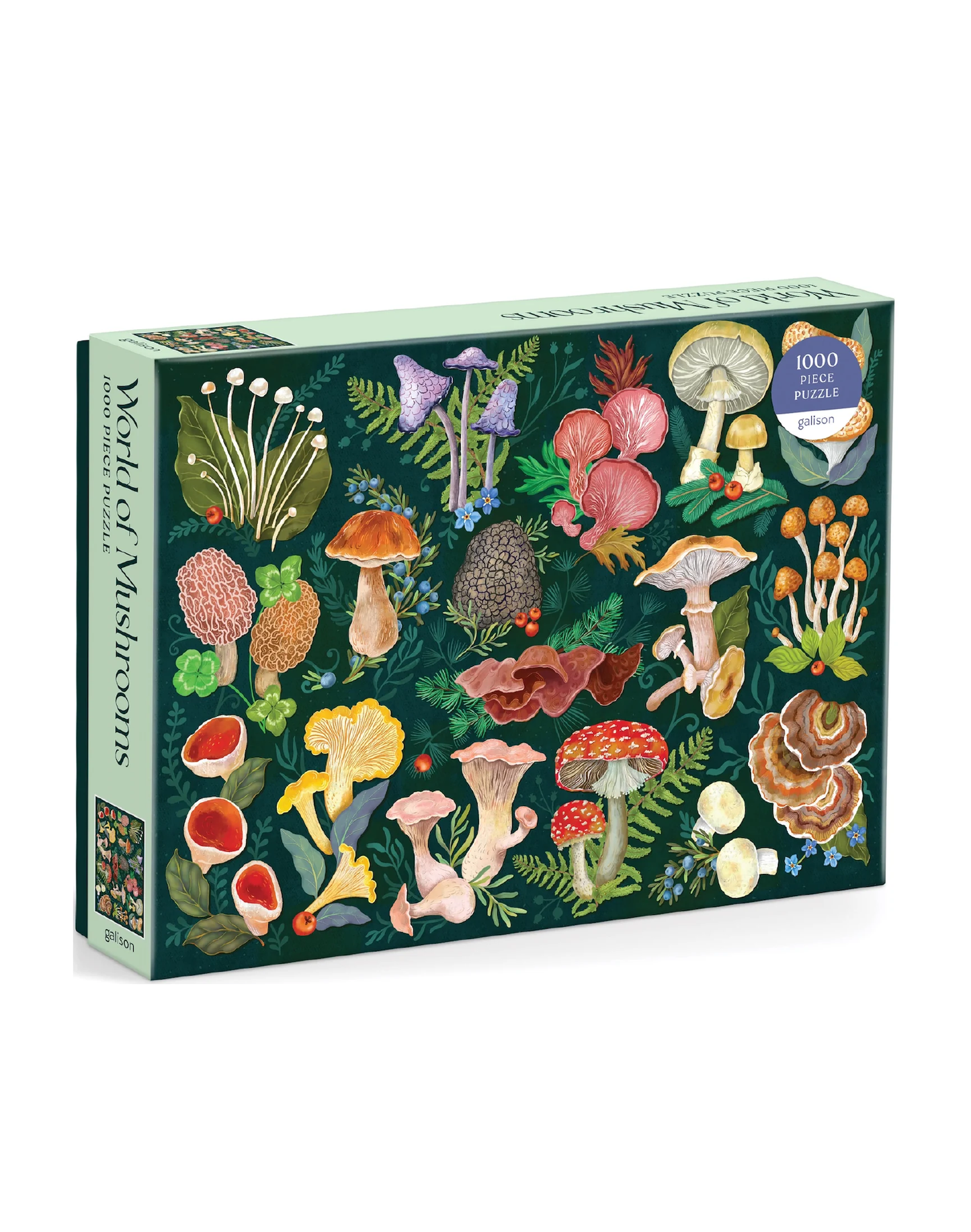 Galison | World of Mushrooms Puzzle - 1000pcs