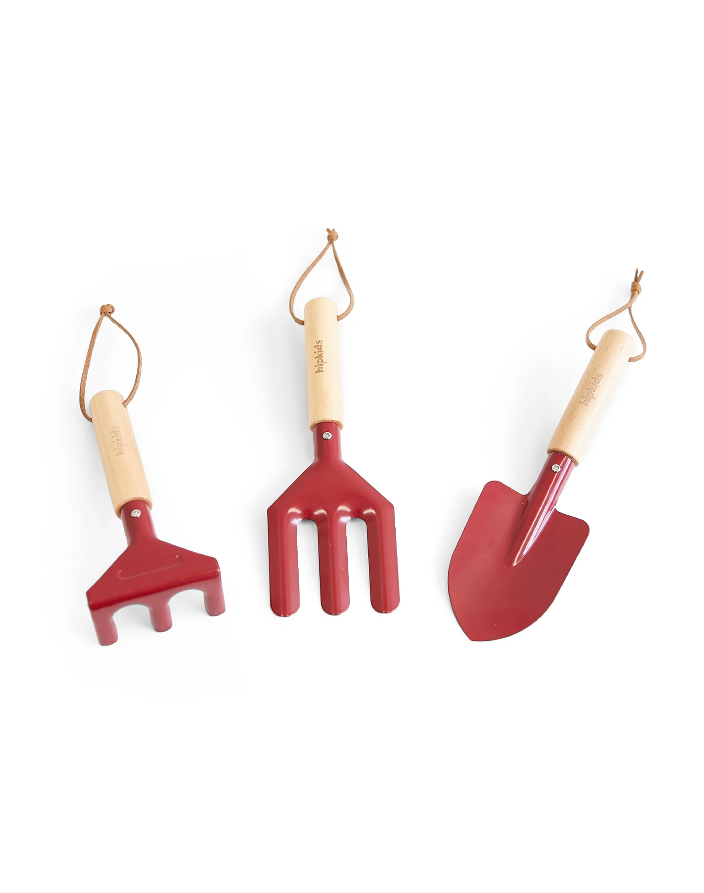HipKids | Kids Garden Tool Set, Red