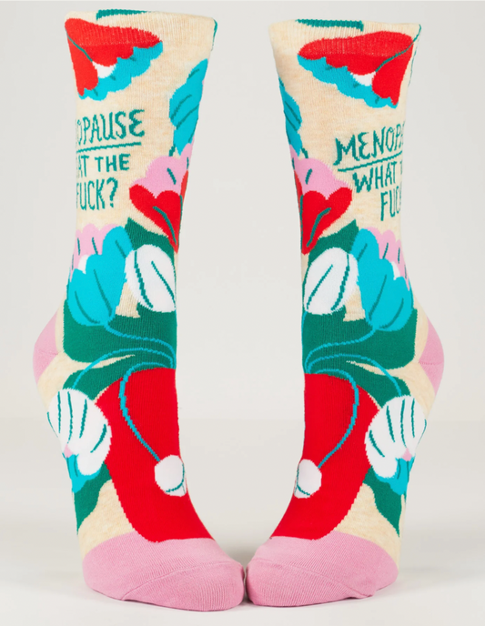 Blue Q | Ladies Crew Socks - Menopause