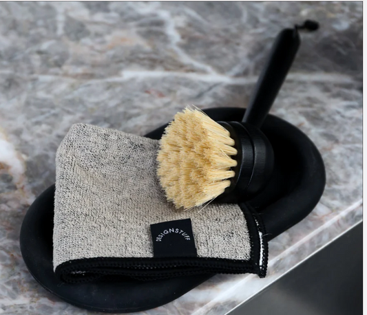 DESIGNSTUFF | Bubble Silicone Tray, 22cm, Black