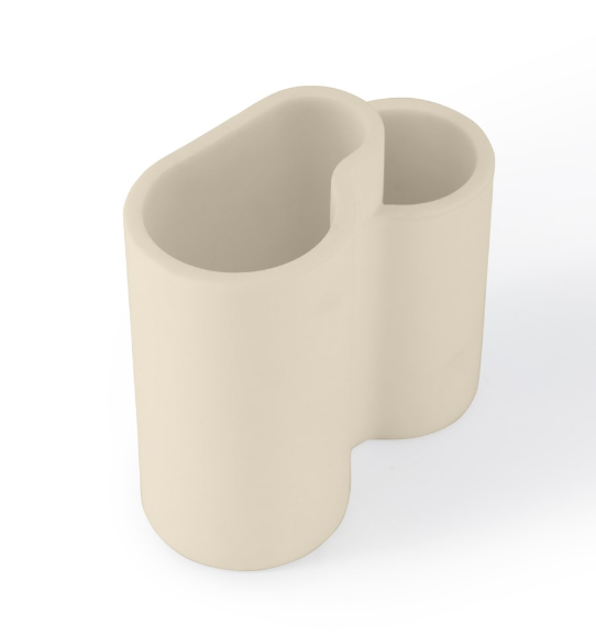 DESIGNSTUFF | Store-All Cutlery Drainer/Holder, Sand