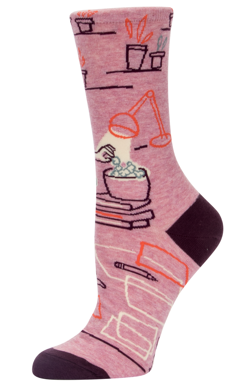 Blue Q | Go Away Introverting Socks