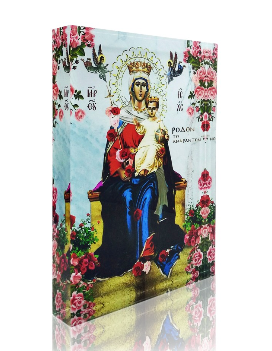 Monogram Atelier | Η Παναγία Ρόδον το Αμάραντον Icon