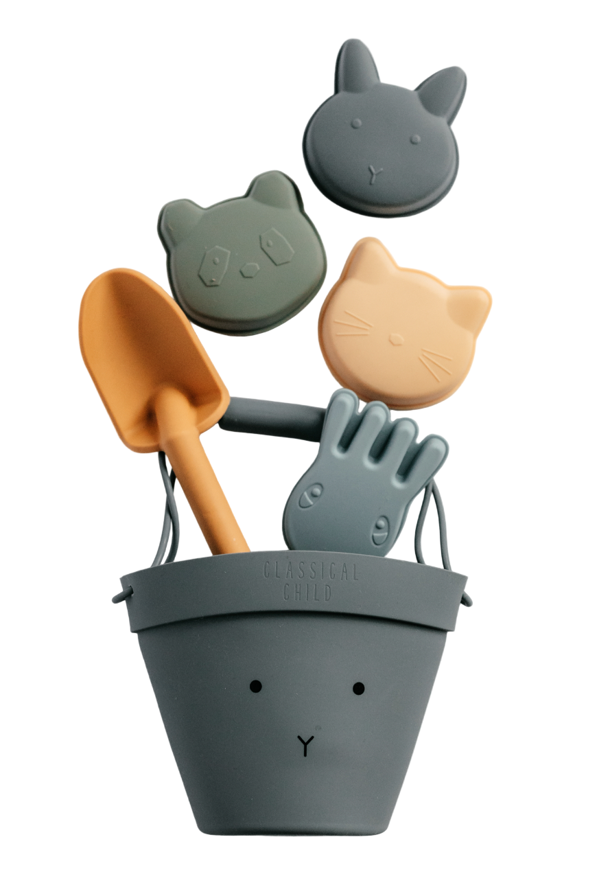 CLASSICAL CHILD | Beach Bucket Set Blue Bear