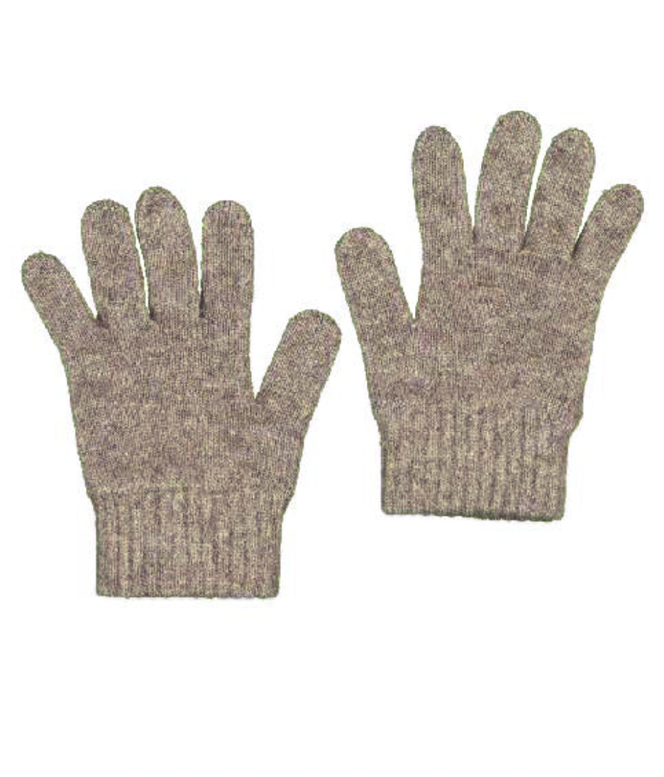 McDonald Textiles | Possum Merino Gloves, Mocha M