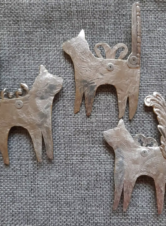 Emma Cunningham - Flying Cat Brooch