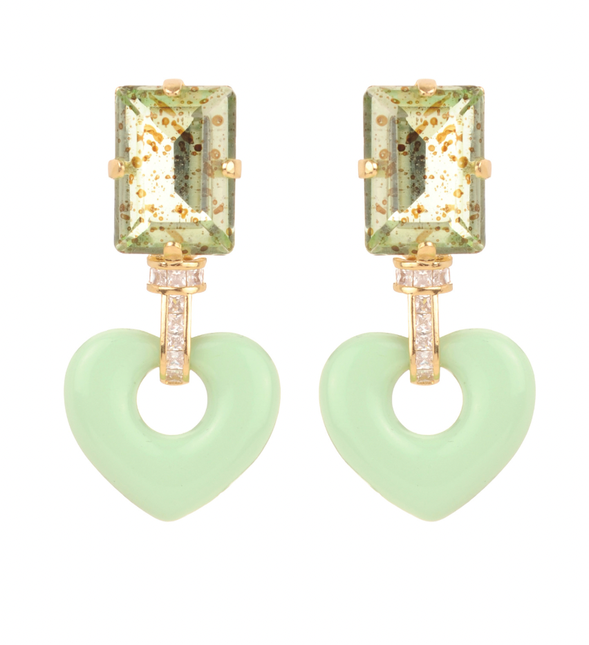 Julie Sion | Lover Earrings - Mint