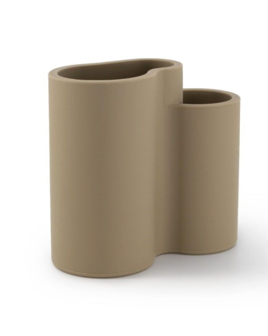 DESIGNSTUFF | Store-All Cutlery Drainer/Holder, Khaki