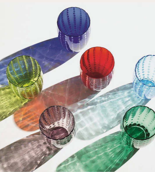 Zafferano Italy | PERLE Tumbler Gift Box of 2 - Ink Blue