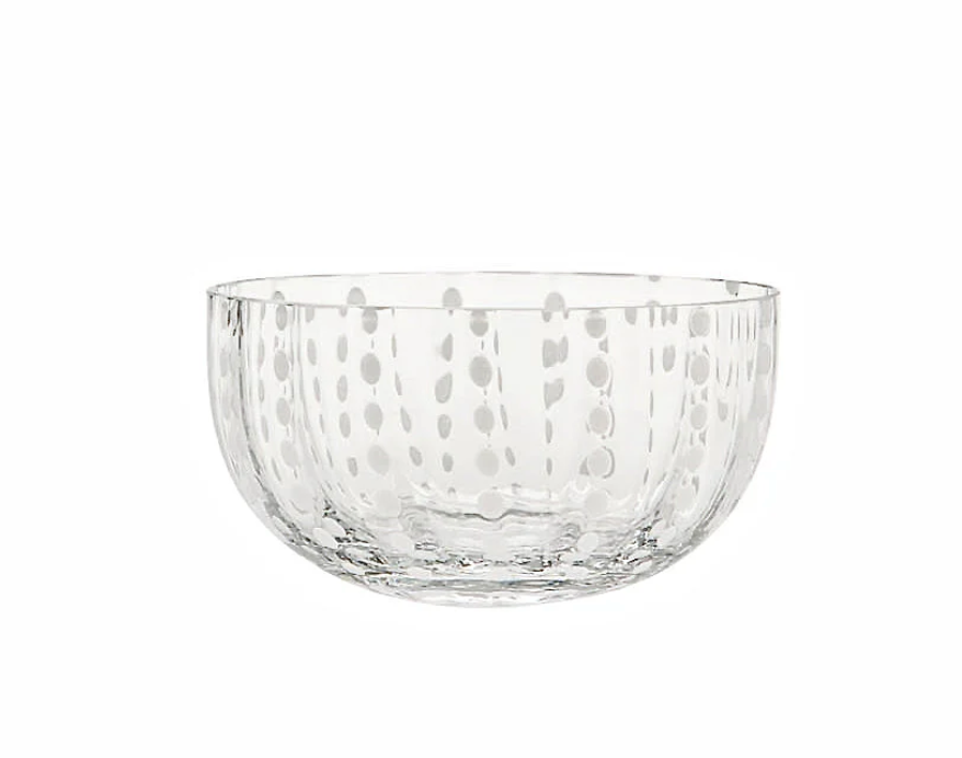 Zafferano Italy | PERLE Bowl - Clear