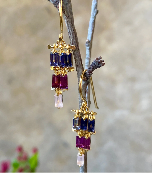 Verdant Heart | Gouffre Earrings #1