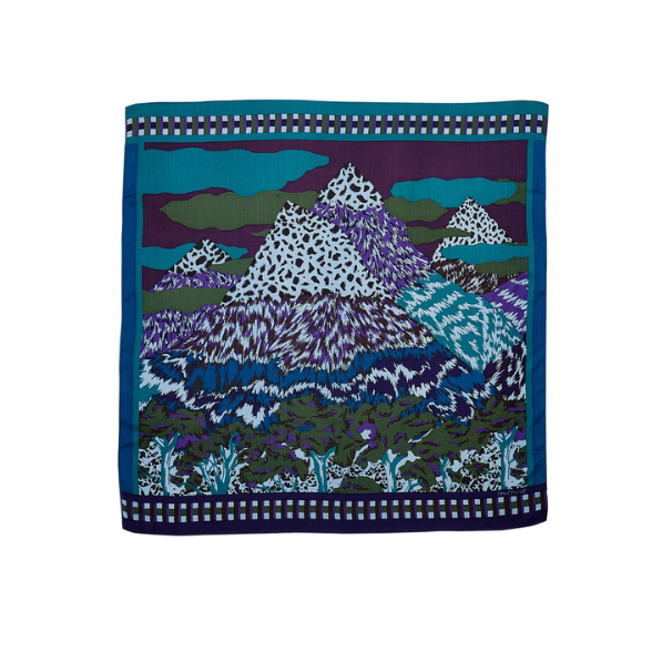 Inoui Paris | ETNA scarf in Blue