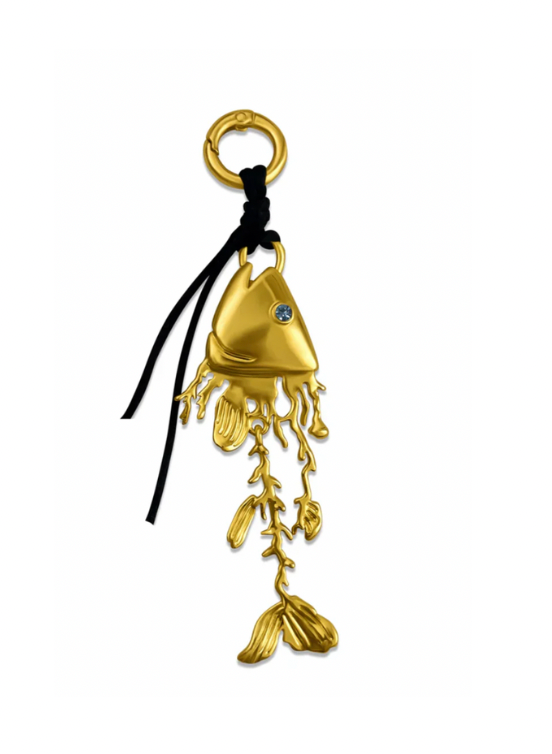 Briwok | Coral Trout Bag Charm - Gold
