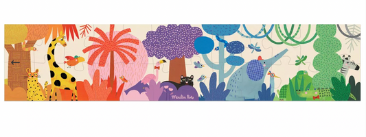 Moulin Roty | Les Toupitis the colourful world puzzle