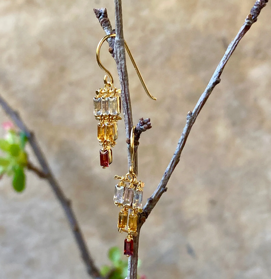 Verdant Heart | Gouffre Earrings #2