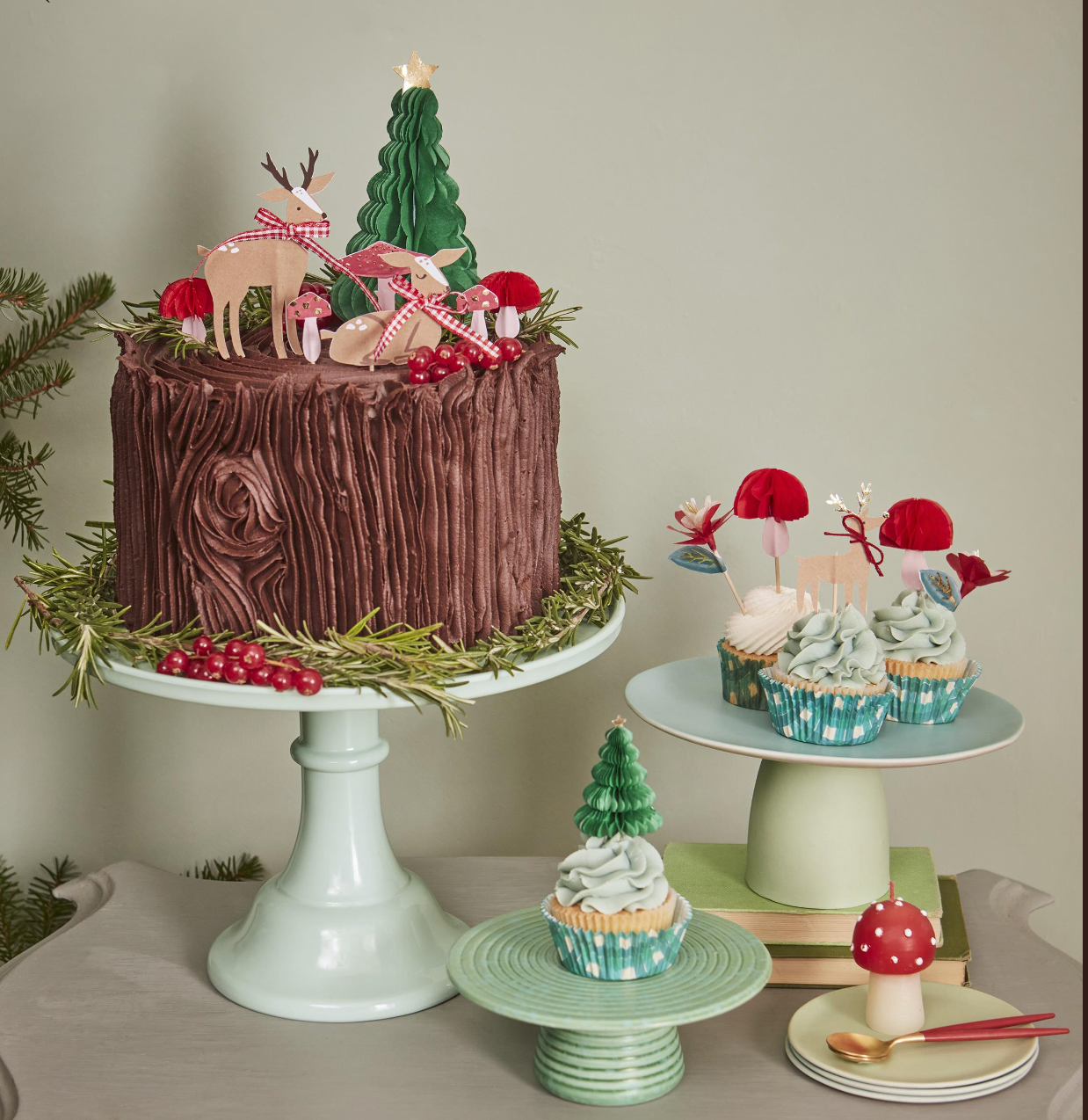 Meri Meri | Meri Meri Winter Woodland Cupcake Kit