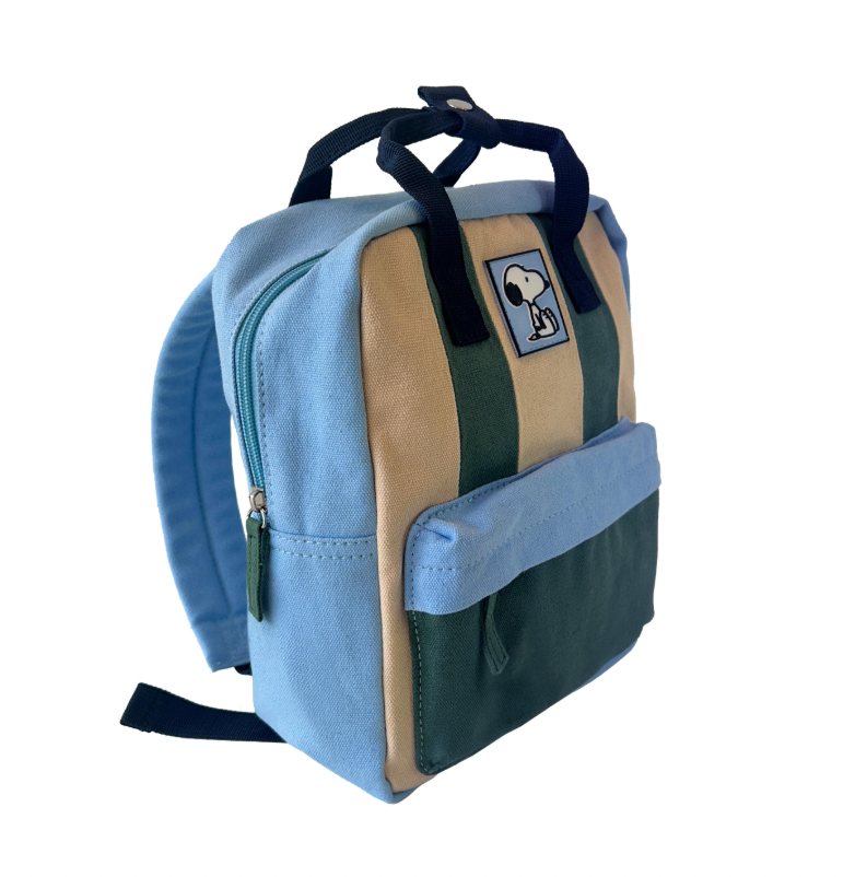 Peanuts | Backpack (S) - Blue Green Beige