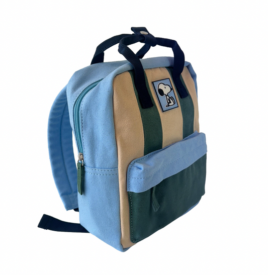 Peanuts | Backpack (S) - Blue Green Beige