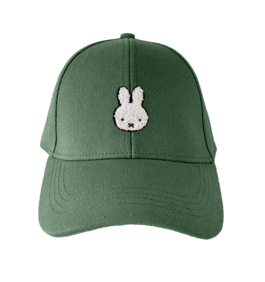Miffy | Canvas Cap (M - 56cm) - Green