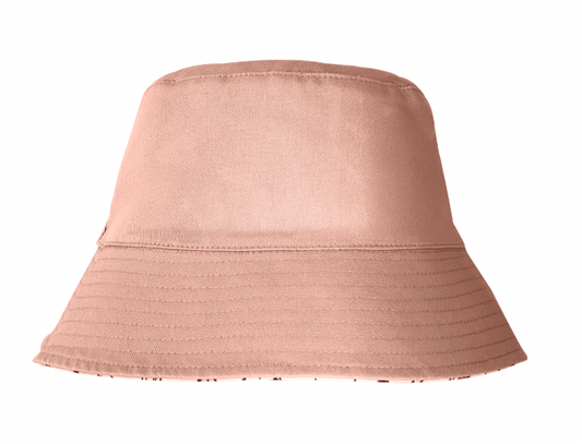 Peanuts | Reversible Bucket Hat (S - 53cm) - Pink Checkerboard
