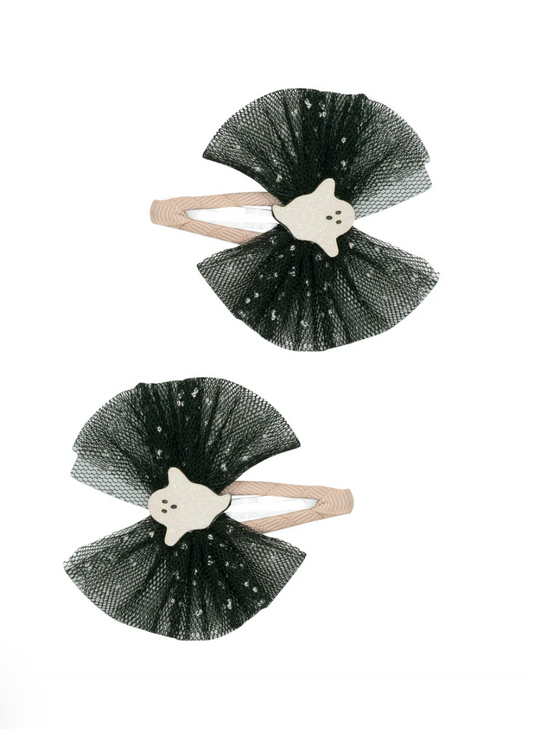 Mimi & Lula | Ghost tulle clips BLACK