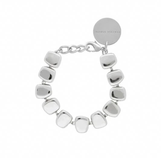 Vanessa Baroni | Organic Shaped Bracelet Silver