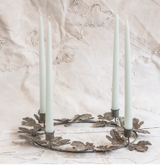 Ornamentation | Table Wreath with Four Taper Holder