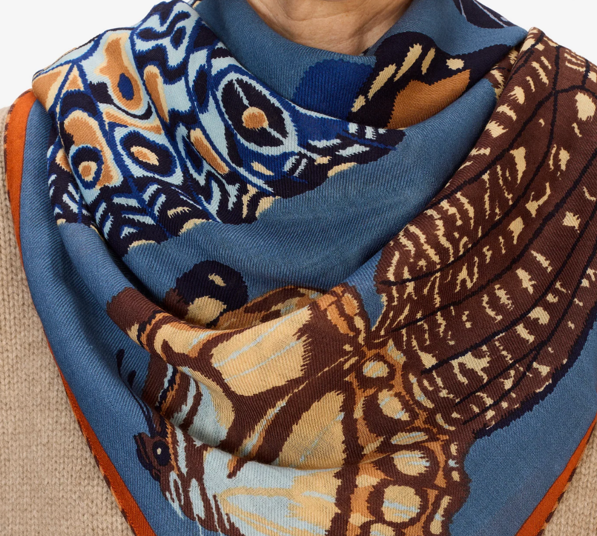 Inoui Edition | Butterflies - Duck Blue