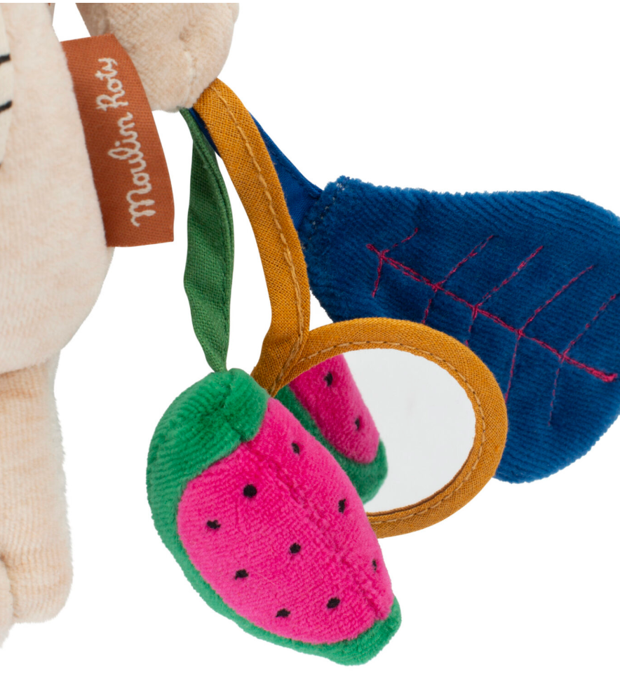 Moulin Roty | La Foret Mawa hanging activity tiger