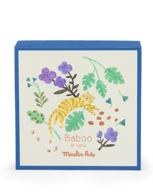 Moulin Roty | La Foret Mawa Baboo the tiger comforter