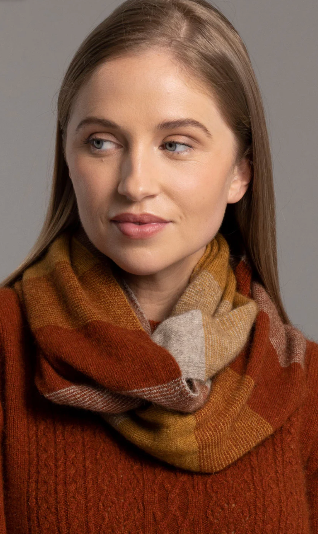 McDonald Textiles | Ombre Snood - Harvest