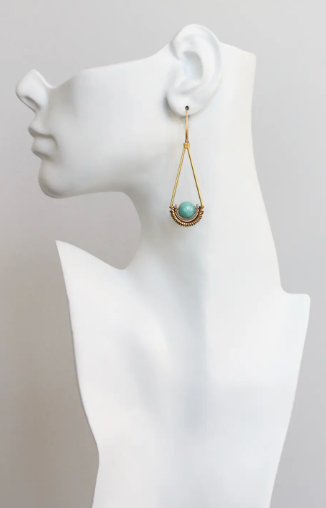 David Aubrey | Amazonite Earrings