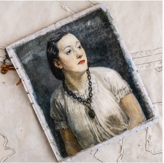 Swarm Amsterdam | Canvas Painting Zip Clutch - Isabelle