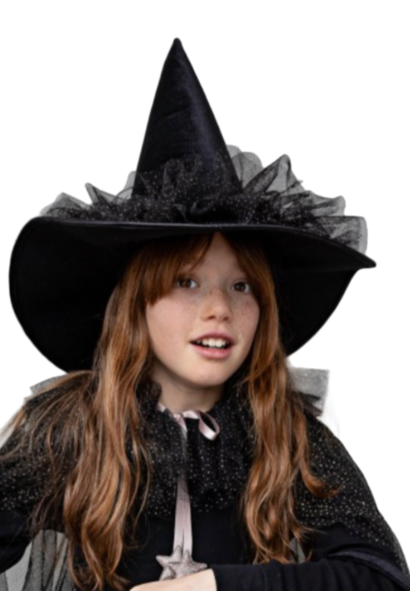 Mimi & Lula | Esmerelda Witch Hat BLACK