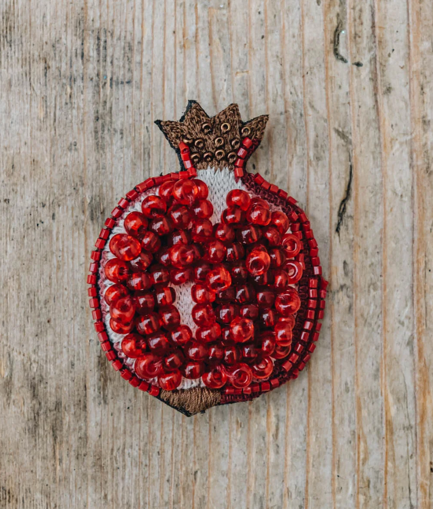 TROVELORE | Pomegranate Brooch
