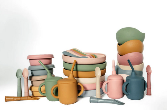 Classical Child | Silicone Plate - Denim