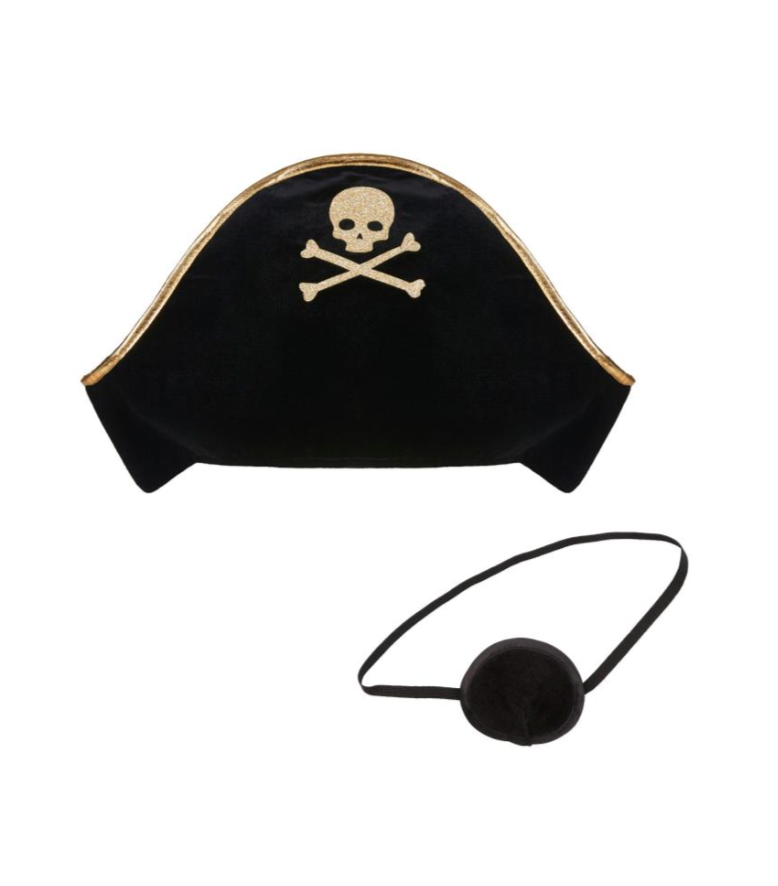 Mimi & Lula | Pirate hat and patch dress up set