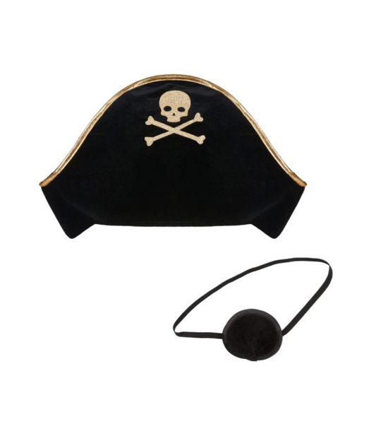 Mimi & Lula | Pirate hat and patch dress up set
