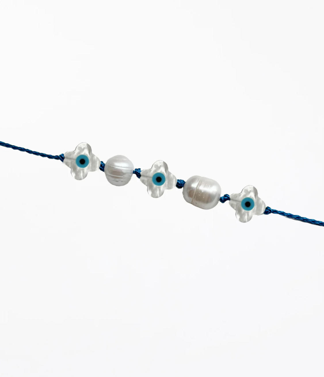 Aethera | Evil Eye Silk Cord Bracelet