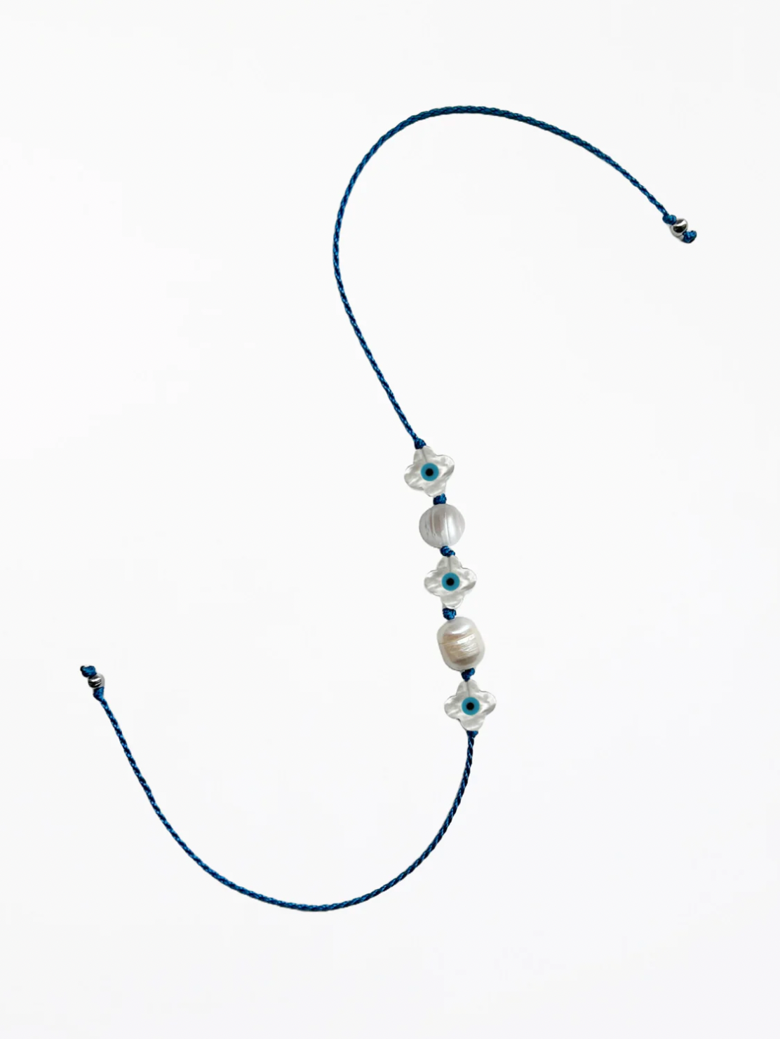 Aethera | Evil Eye Silk Cord Bracelet