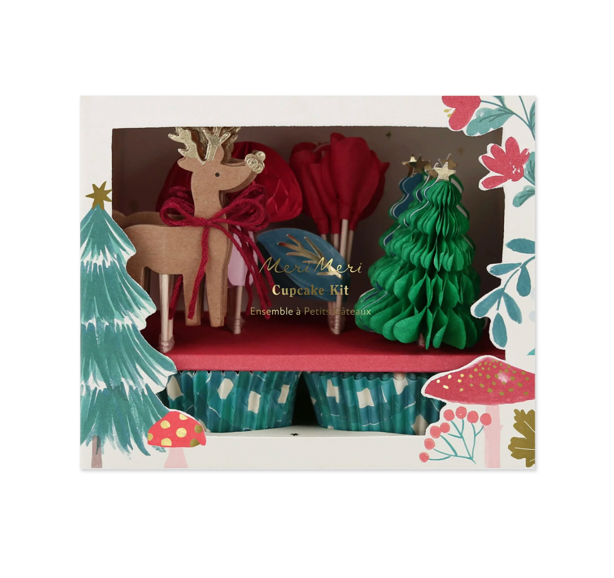 Meri Meri | Meri Meri Winter Woodland Cupcake Kit