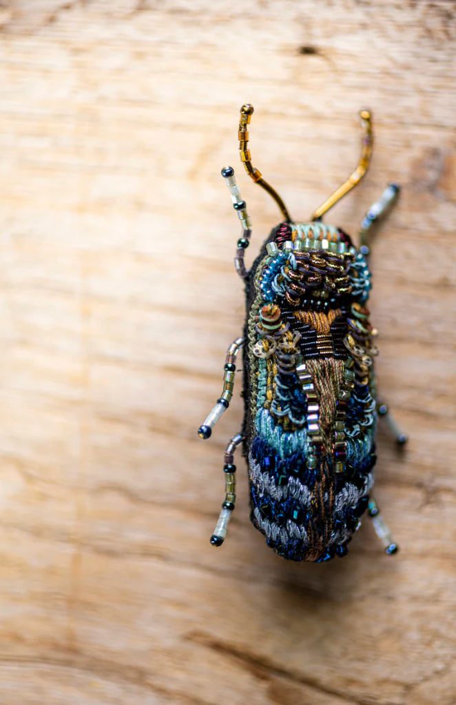 TROVELORE | Florentius Beetle Brooch